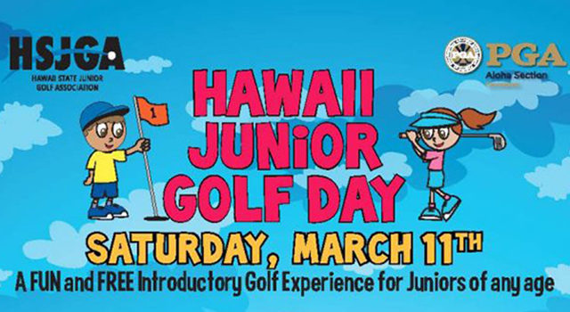 Hawaii Junior Golf Day March 2017